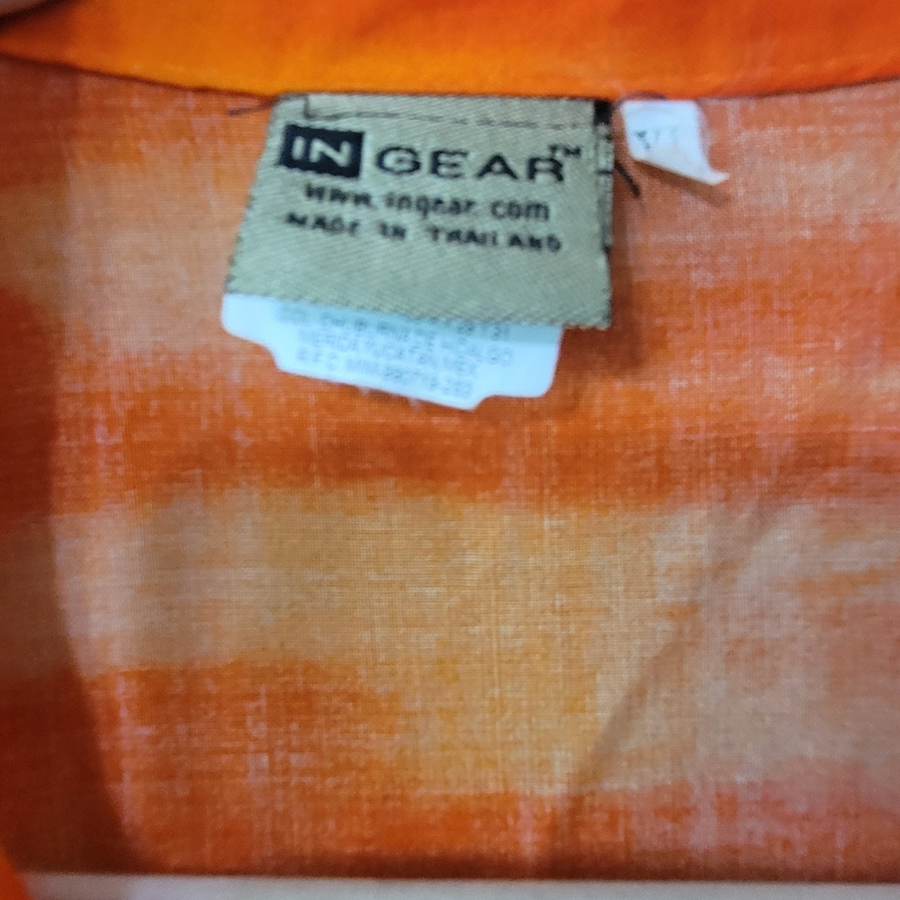 Ingear Orange Patterned Shirt - Picture 3 of 5